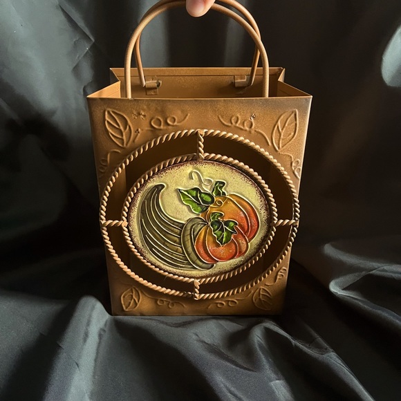 HALLOWEEN PUMPKIN GIFT BAG TIN - Picture 2 of 7